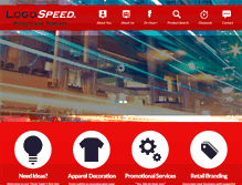 Tablet Screenshot of logospeed.com